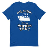 ¡Oh barco! Azul blanco