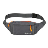 Waterproof Waist Pack Women Sports Running Waist Bag For Men Mobile Phone Holder Belt Bag Gym Fitness Travel Pouch Chest Bags - fashion$ense-6263