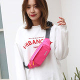 Waterproof Waist Pack Women Sports Running Waist Bag For Men Mobile Phone Holder Belt Bag Gym Fitness Travel Pouch Chest Bags - fashion$ense-6263