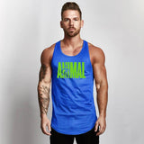 Summer Brand Fitness Tank Top Men Bodybuilding 2021 Gyms Clothing Fitness Men Shirt slim fit Vests Mesh Singlets Muscle Tops - fashion$ense-6263