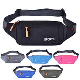Waterproof Waist Pack Women Sports Running Waist Bag For Men Mobile Phone Holder Belt Bag Gym Fitness Travel Pouch Chest Bags - fashion$ense-6263