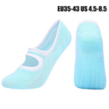 Women High Quality Pilates Socks Anti-Slip Breathable Backless Yoga Socks Ankle Ladies Ballet Dance Sports Socks for Fitness Gym - fashion$ense-6263