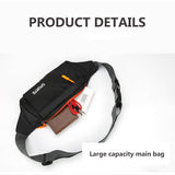 Waterproof Waist Pack Women Sports Running Waist Bag For Men Mobile Phone Holder Belt Bag Gym Fitness Travel Pouch Chest Bags - fashion$ense-6263
