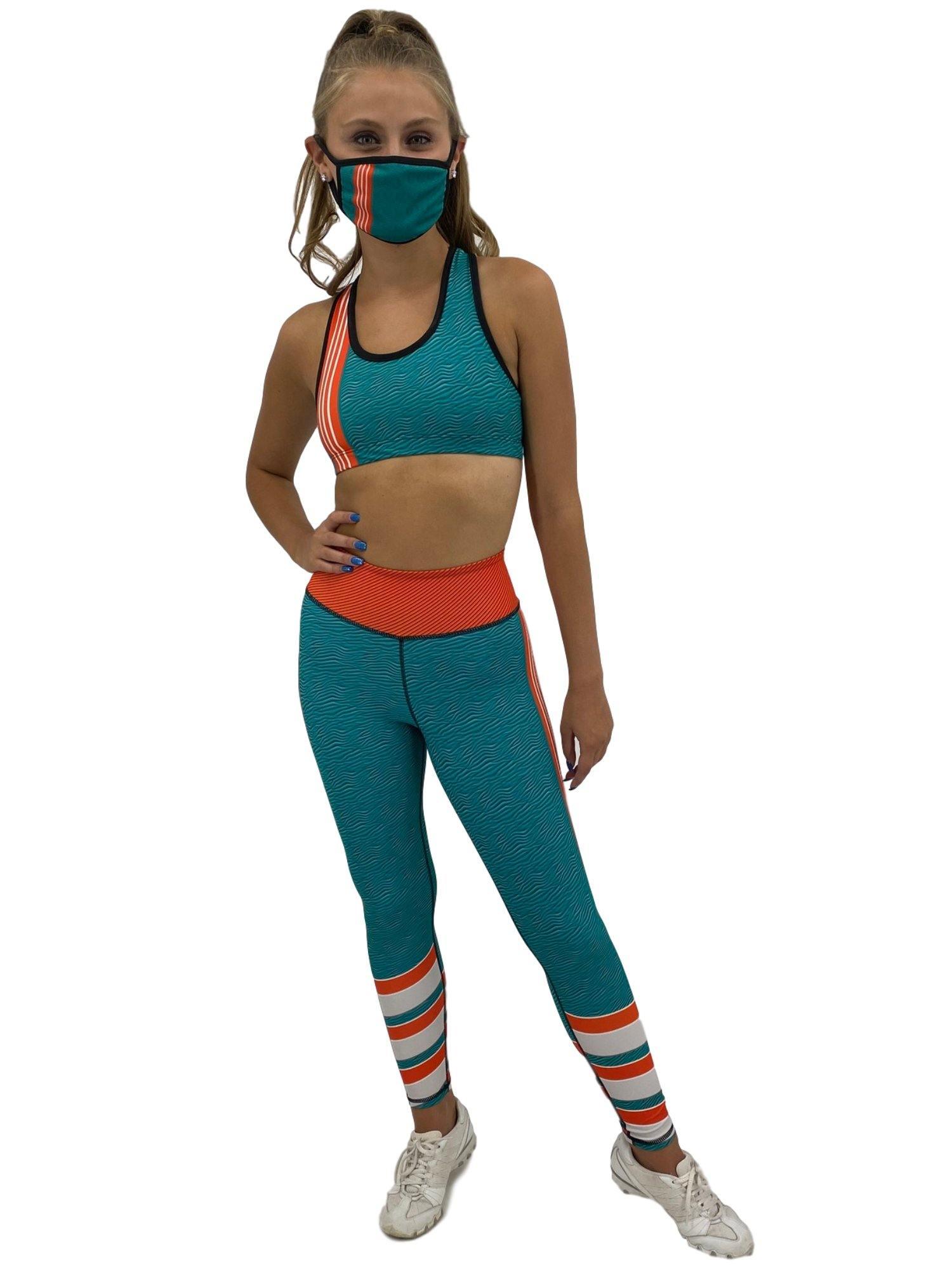 Jean Miami Football Leggings - fashion$ense-6263