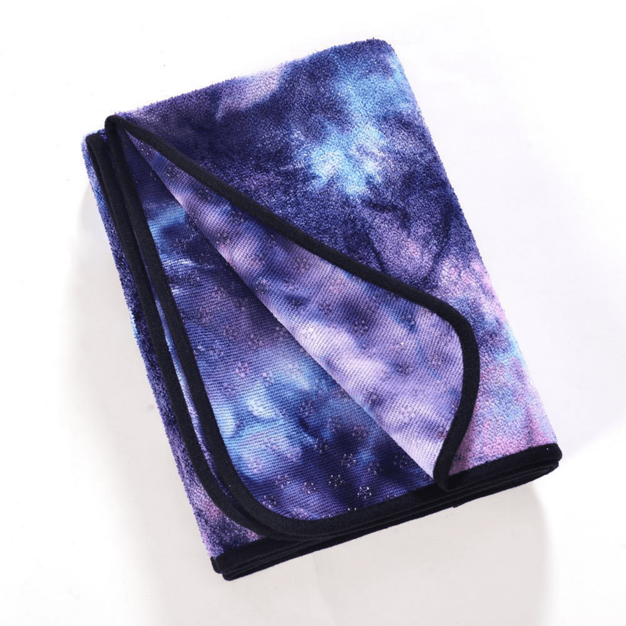 Tie Dye Yoga Mat Towel with Slip-Resistant Grip Dots - fashion$ense-6263