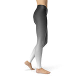 Jean Black White Ombre Leggings - fashion$ense-6263