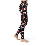 Jean Santa Ornaments Leggings - fashion$ense-6263