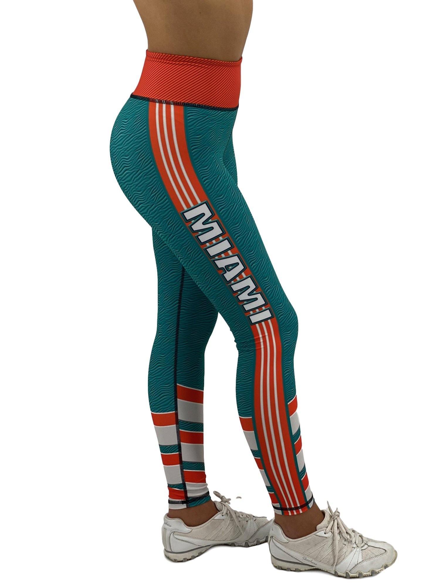 Jean Miami Football Leggings - fashion$ense-6263