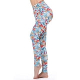 Unicorn Leggings Women Leggins Fitness Legging Sexy Pants 3d Printed Rainbow Star Cat Donuts - fashion$ense-6263