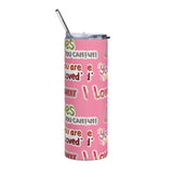 Stainless steel tumbler - fashion$ense-6263