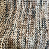 Reversible “V” Stitch Crochet Blanket