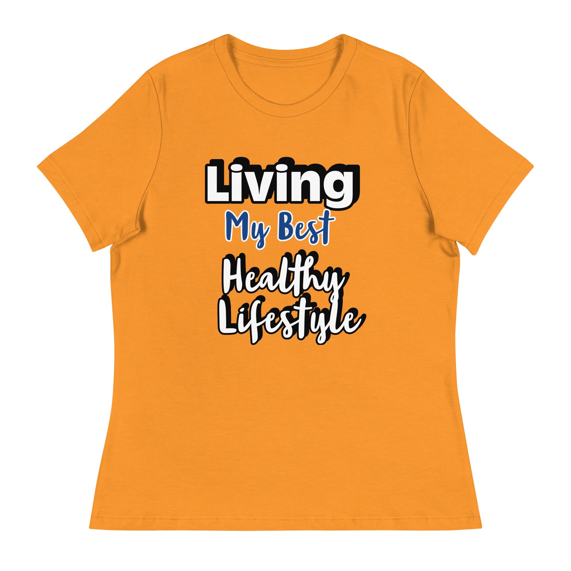 Camiseta de estilo de vida saludable