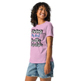 Camiseta holgada para mujer