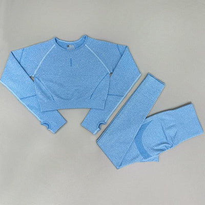 Women Tracksuit High Waist Leggings - fashion$ense-6263