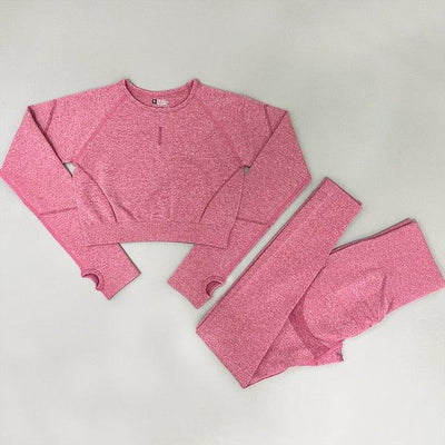 Women Tracksuit High Waist Leggings - fashion$ense-6263