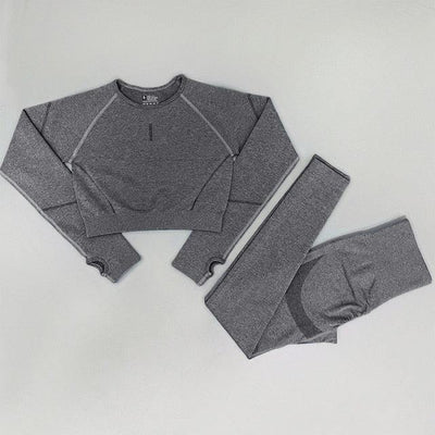 Women Tracksuit High Waist Leggings - fashion$ense-6263