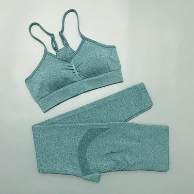 Women Tracksuit High Waist Leggings - fashion$ense-6263