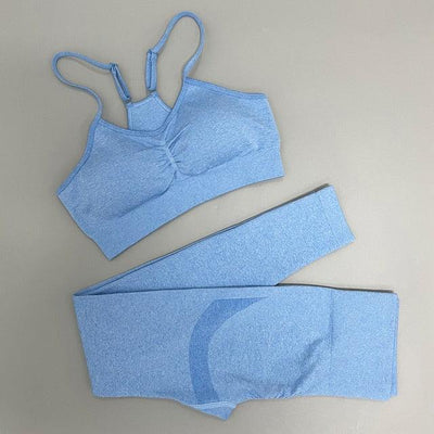 Women Tracksuit High Waist Leggings - fashion$ense-6263