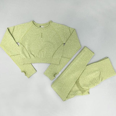 Women Tracksuit High Waist Leggings - fashion$ense-6263