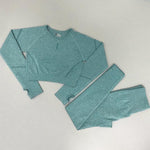 Women Tracksuit High Waist Leggings - fashion$ense-6263
