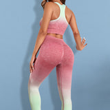 Gradient Sports Tank and Leggings Set
