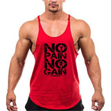 Summer Y Back Gym Stringer Tank Top Men Cotton Clothing Bodybuilding Sleeveless Shirt Fitness Vest Muscle Singlets Workout Tank - fashion$ense-6263