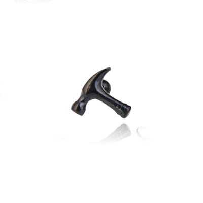 SOHOT Unisex Stainless Steel Punk Man Black Drop Earrings Geometry Triangle Star Cross Fish Love Feather Party Multiple Gothic - fashion$ense-6263