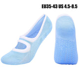 Women High Quality Pilates Socks Anti-Slip Breathable Backless Yoga Socks Ankle Ladies Ballet Dance Sports Socks for Fitness Gym - fashion$ense-6263