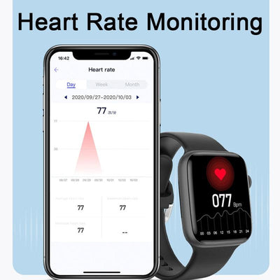 SitopWear Smart Watch 2022 Wireless Charging Smartwatch Bluetooth Calls Watches Men Women Fitness Bracelet Custom Watch Face - fashion$ense-6263