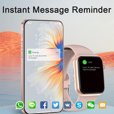SitopWear Smart Watch 2022 Wireless Charging Smartwatch Bluetooth Calls Watches Men Women Fitness Bracelet Custom Watch Face - fashion$ense-6263