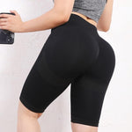 Sports Pants Fitness Yoga Pants Women Body Sculpting Belly Pants Tight Breathable Quick-drying Sexy High Waist Running Workout - fashion$ense-6263