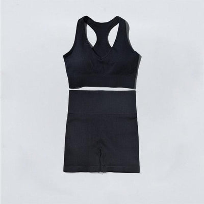 Seamless Yoga Set Sports Tracksuit - fashion$ense-6263