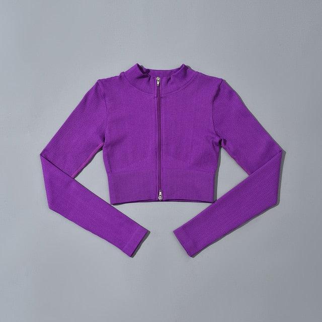 Seamless Yoga Set Sports Tracksuit - fashion$ense-6263