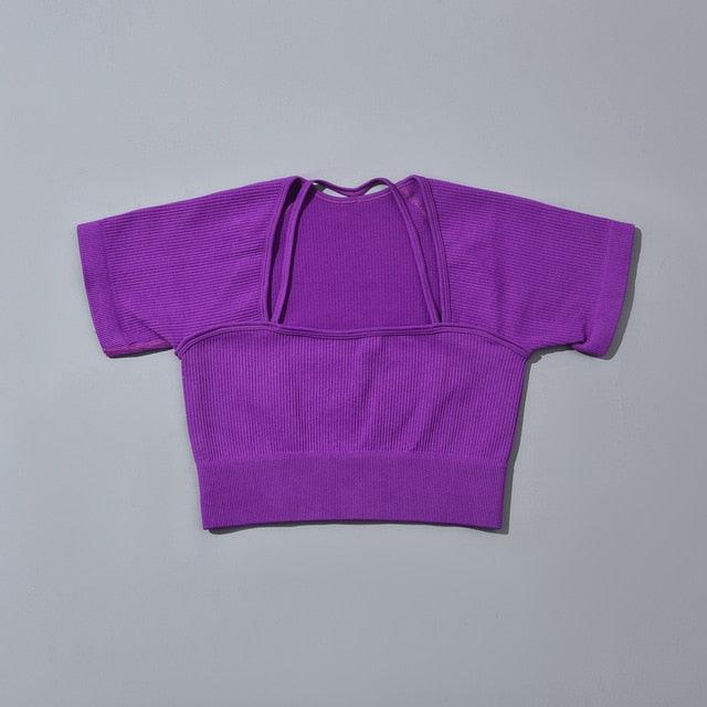 Seamless Yoga Set Sports Tracksuit - fashion$ense-6263