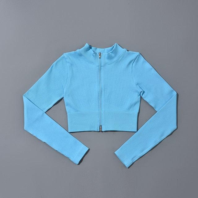 Seamless Yoga Set Sports Tracksuit - fashion$ense-6263