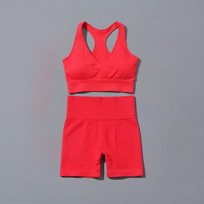 Seamless Yoga Set Sports Tracksuit - fashion$ense-6263
