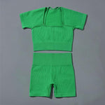 Seamless Yoga Set Sports Tracksuit - fashion$ense-6263