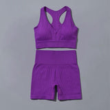 Seamless Yoga Set Sports Tracksuit - fashion$ense-6263