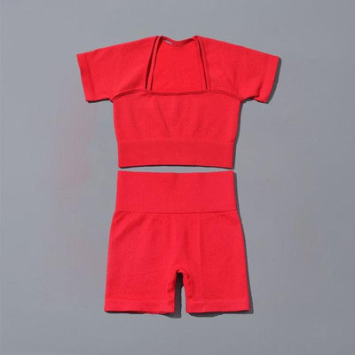Seamless Yoga Set Sports Tracksuit - fashion$ense-6263
