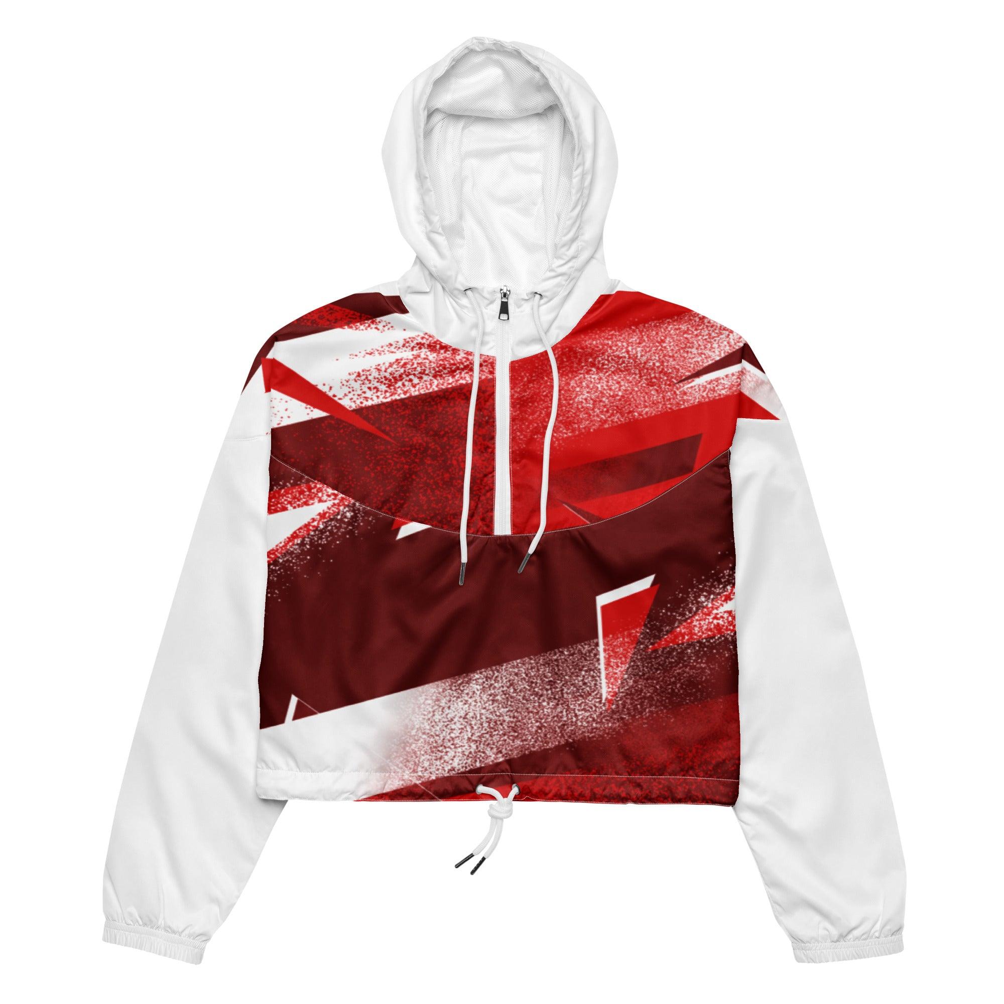 Women’s cropped windbreaker - fashion$ense-6263