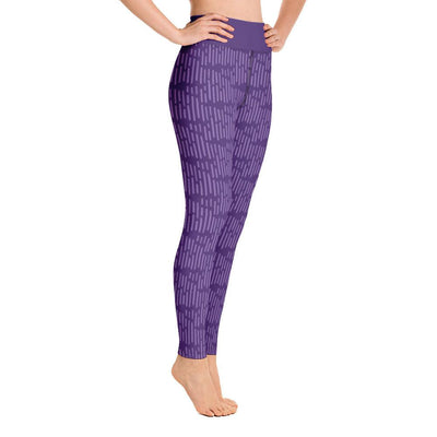 Purple Yoga Leggings - fashion$ense-6263