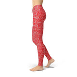 Jean Merry Christmas Leggings - fashion$ense-6263