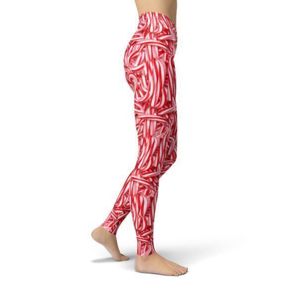 Jean Real Candy Canes Leggings - fashion$ense-6263