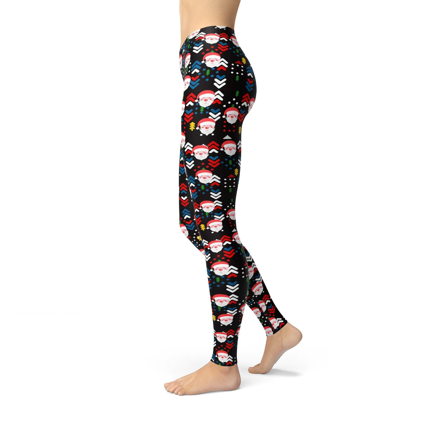 Jean Santa Ornaments Leggings - fashion$ense-6263