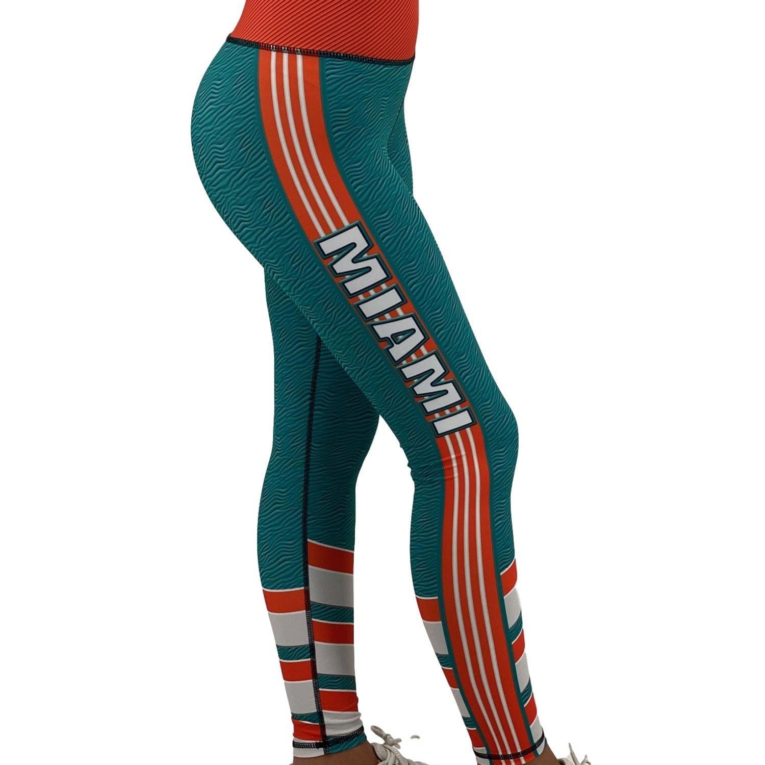 Jean Miami Football Leggings - fashion$ense-6263