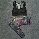 Women's Running Fitness Sports Bra+Yoga Pants - fashion$ense-6263