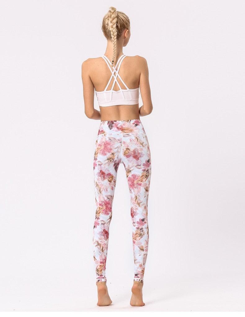 Women sports Athletic Pants Fitness Leggings - fashion$ense-6263