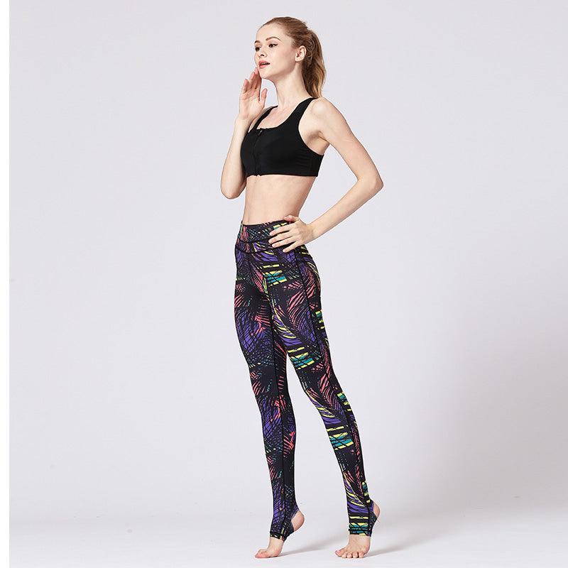 Women sports Athletic Pants Fitness Leggings - fashion$ense-6263