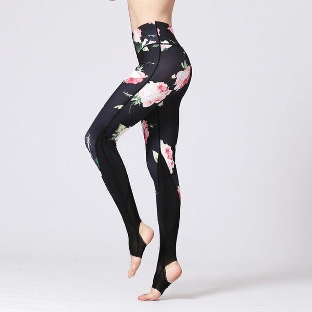 Women sports Athletic Pants Fitness Leggings - fashion$ense-6263