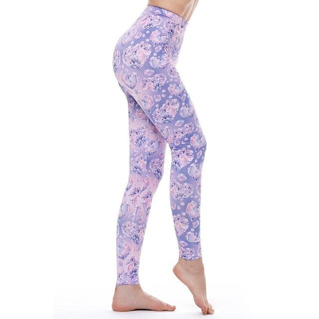 Unicorn Leggings Women Leggins Fitness Legging Sexy Pants 3d Printed Rainbow Star Cat Donuts - fashion$ense-6263